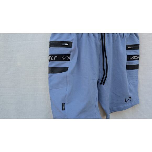 TLF Men's Resolute Shorts Sz Medium Blue Gym Athletic Training Performance - Picture 4 of 8